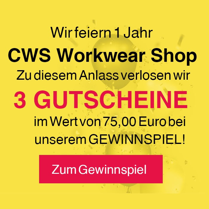 Gewinnspiel: 1 Jahr CWS Workwear Shop