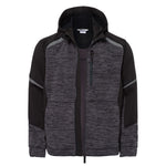 Sweatshirtjacke mit Kapuze PROcasuals | CWS Workwear | grau/schwarz