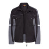Arbeitsjacke dunkelgrau/grau Pro Line | CWS Workwear | Frontansicht mit offenem Reißverschluss