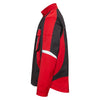Arbeitsjacke dunkelgrau/rot Pro Line | CWS Workwear | seitliche Ansicht