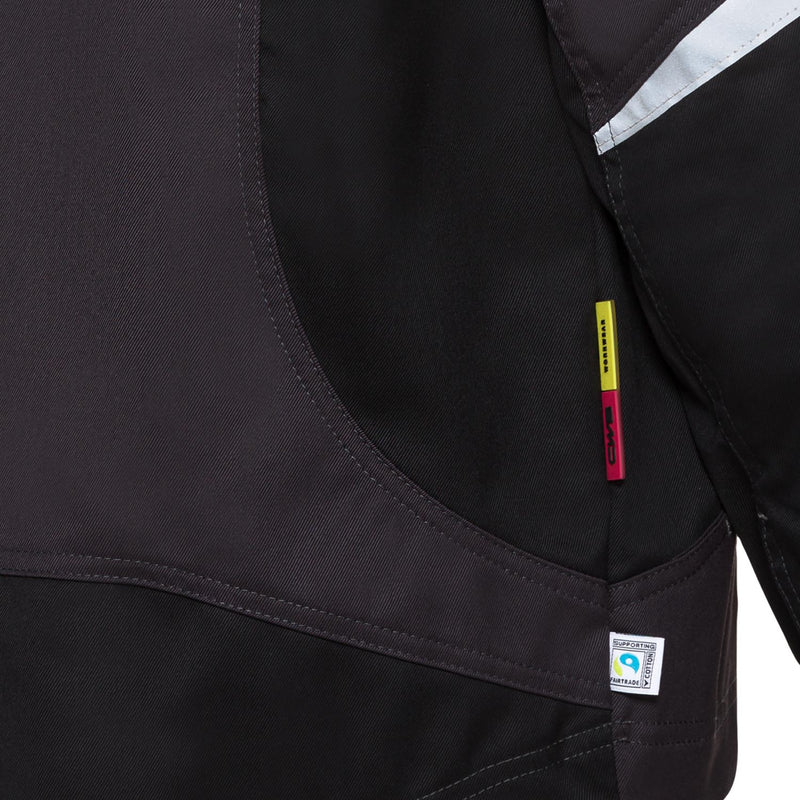 Arbeitsjacke dunkelgrau/schwarz Pro Line | CWS Workwear | mit Label