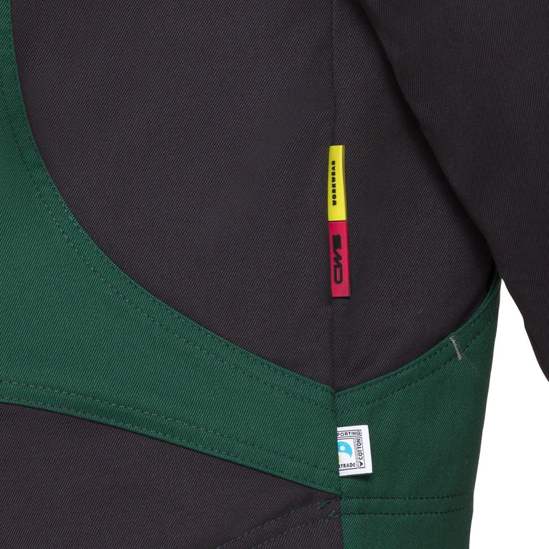 Arbeitsjacke dunkelgrün/dunkelgrau Pro Line | CWS Workwear | mit Label