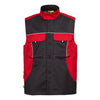 Arbeitsweste dunkelgrau/rot Pro Line | CWS Workwear | Frontansicht