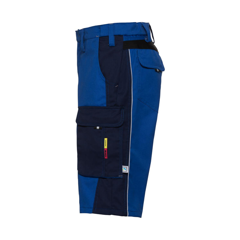 Bermuda blau/dunkelblau Pro Line | CWS Workwear | Seitenansicht