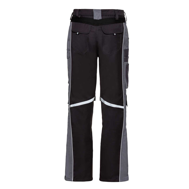 CWS Workwear Bundhose Pro Line | dunkelgrau/grau | Rückansicht