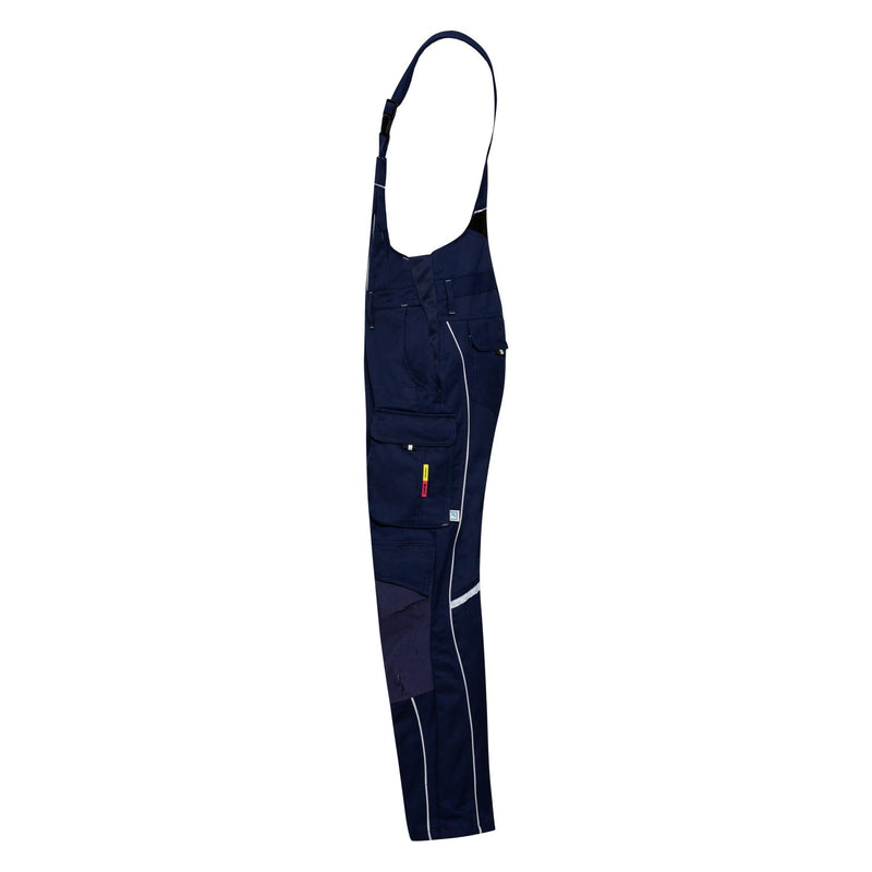 Latzhose dunkelblau Pro Line | CWS Workwear | Seitenansicht