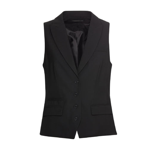 Damenweste schwarz slim fit Business Fashion | CWS Workwear
