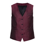 Damenweste Jacquard Business Fashion | CWS Workwear | Farbe: rot