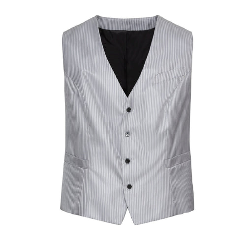 Damenweste Jacquard Business Fashion | CWS Workwear | Farbe: silber / grau