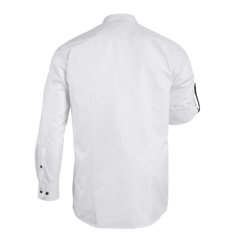 CWS Workwear Businesshemd Herren Scandic Line | Farbe: weiß | Rückansicht mit kurzem Ärmel
